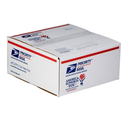 New USPS box to ship to APO/FPO addresses